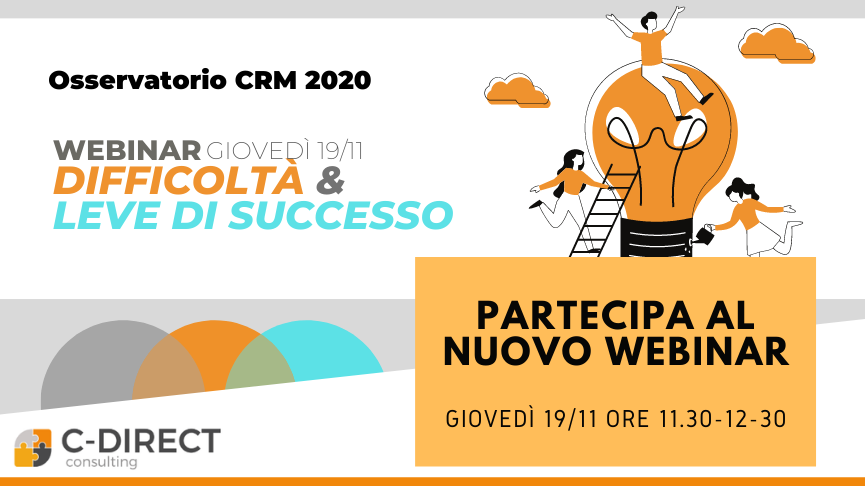 webinar difficoltà crm